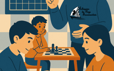 STAGE D’ÉCHECS du 25 au 29 août 2025 (9h15-12h30)
