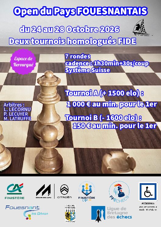 Open international du Pays Fouesnantais 2026