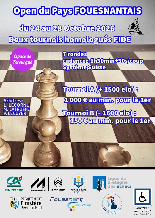 Open international du Pays Fouesnantais 2026